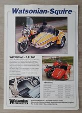 Watsonian 700 sidecar for sale  BOURNE