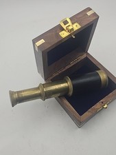 Brass telescopic spyglass for sale  FORFAR