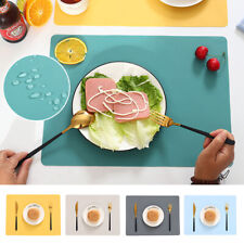 1x Tapete de Silicone para Cozinha Antiderrapante Placemat Protetor de Balcão de Mesa Almofada Impermeável, usado comprar usado  Enviando para Brazil