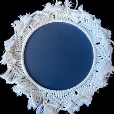 Macrame round mirror for sale  Los Angeles