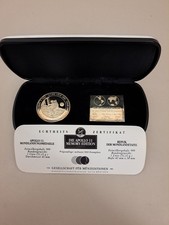 999 silbermünzen mondlandung gebraucht kaufen  Sternberg