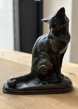 Sculpture bronze chat d'occasion  Sèvres