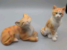 Ginger cat figures for sale  PONTYCLUN