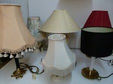 Table lamps bedside for sale  SALTBURN-BY-THE-SEA