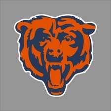 Adesivo de vinil logotipo da equipe da NFL Chicago Bears #3 janela do carro parede Cornhole, usado comprar usado  Enviando para Brazil