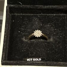 9ct gold diamond for sale  MARLBOROUGH