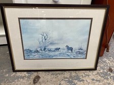 Vintage framed landscape for sale  COLCHESTER