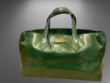 Autêntica bolsa tote Louis Vuitton Wilshire monograma Vernis verde M93645 comprar usado  Enviando para Brazil