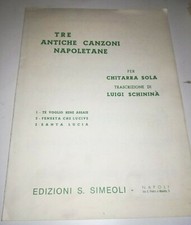 Tre antiche canzoni usato  Castellammare di Stabia