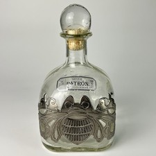 Frasco Patron Silver Tequila edição limitada 2015 litros (vazio) + cortiça comprar usado  Enviando para Brazil