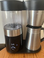 Cafeteira OXO Barista Brain 8710100 9 xícaras preta/garrafa térmica inoxidável testada comprar usado  Enviando para Brazil