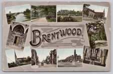 Multivisualização Brentwood - Igrejas, High Street, Obelisco, Cor Antiga, usado comprar usado  Enviando para Brazil