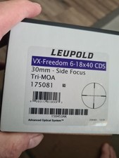 Leupold freedom 18x40 for sale  SWANSCOMBE