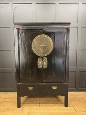 Vintage black lacquered for sale  KING'S LYNN