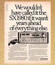 Pioneer sx1980 radio for sale  Upper Darby