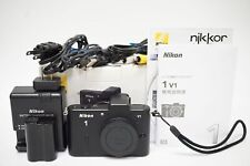 [Excelente] Câmera Digital Nikon 1 V1 10.1MP Preta Testada em Inglês com Caixa, etc comprar usado  Enviando para Brazil