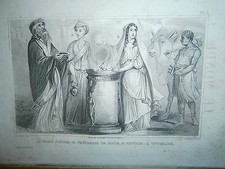 Gravure ancienne gréce d'occasion  Lunéville