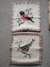 Vintage embroidered tapestry for sale  TIVERTON