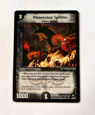 DUEL MASTERS card- Dimension Splitter 28/55 DM-08: Epic Dragons of Hyperchaos, używany na sprzedaż  PL