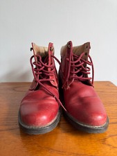 Red leather lace for sale  BANBURY