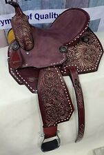 Barrel saddle for sale  Huntington