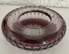 Cristal bohème cendrier d'occasion  Carry-le-Rouet
