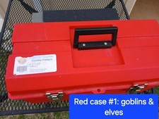 Red case painted for sale  Columbia