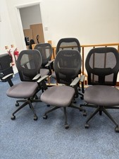 Black ergonomic office for sale  HARLOW