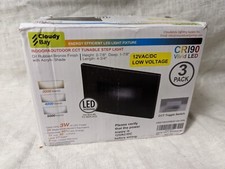 Luz de passo Cloudy Bay 120V LED regulável interna externa, pacote com 3 CRI90 comprar usado  Enviando para Brazil