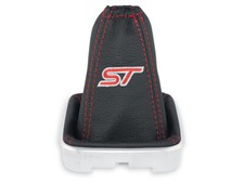 FÜR FORD MONDEO MK3 FL SCHALTMANSCHETTE SCHALTSACK LEDER STICKEREI ST n.ROT na sprzedaż  PL