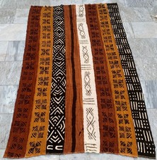 Tapeçaria feita à mão de pano de lama, tapeçaria grande, tapeçaria de pintura africana Batik, 4x6 pés comprar usado  Enviando para Brazil