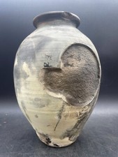 Striking raku vase...signed for sale  Westminster