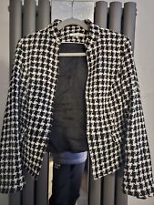 Black white houndstooth for sale  OLDHAM