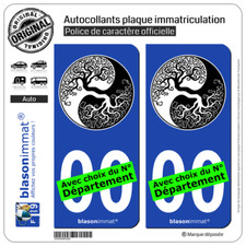 Stickers autocollants plaque d'occasion  Balaruc-les-Bains