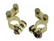 Coppia clamp batteria usato  Rogeno