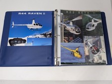 Robinson Helicopter Sales/Ad Promo R44 Raven II/R22 Beta/Police Handbook Guide comprar usado  Enviando para Brazil