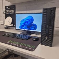 HP ProDesk Windows 11 Intel Core i7 SSD 32GB RAM pacote de computador PC SFF WiFi comprar usado  Enviando para Brazil