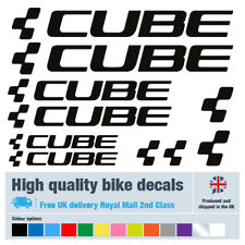 Cube bike labels for sale  SHREWSBURY
