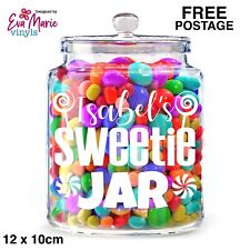 Personalised sweet jar for sale  UK