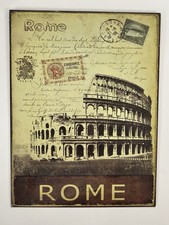 Metal picture rome for sale  Grass Lake