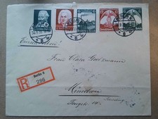 Briefumschlag . 1935 gebraucht kaufen  Biedenkopf