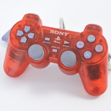 Usado, Controle analógico PS1 DUALSHOCK vermelho carmesim PSone SCPH-110 Playstation 1158 comprar usado  Enviando para Brazil