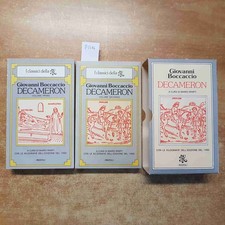 Boccaccio decameron volumi usato  Vaiano Cremasco