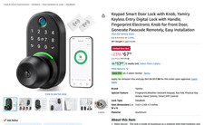 Teclado Smart Door Lock com Botão, Entrada Sem Chave Fechadura Digital com Alça comprar usado Teclado Smart Door Lock com Botão, Entrada Sem Chave Fechadura Digital com Alça comprar usado  Enviando para Brazil