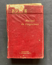 Hutte manuel ingenieur usato  Roma