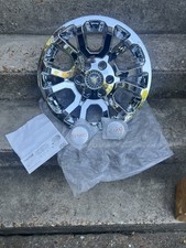 Novo CONJUNTO DE PELE DE RODA CROMADA 18"/4 para 2014-2020 GMC Sierra 1500 GMC Yukon com tampas comprar usado  Enviando para Brazil