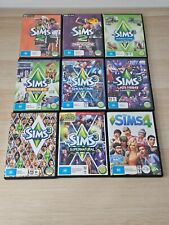 The Sims 2 3 4 pacote em massa de 9 jogos e pacotes de expansão PC CD ROM videogames comprar usado  Enviando para Brazil