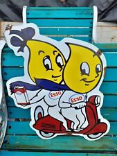 Vintage enamel esso for sale  WALLASEY
