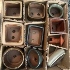 Conjunto de vaso de cerâmica bonsai pequeno japonês Vitage - 10 peças no total, usado comprar usado Conjunto de vaso de cerâmica bonsai pequeno japonês Vitage - 10 peças no total, usado comprar usado  Enviando para Brazil