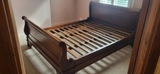 Mahogany sleigh bed for sale  BRISTOL